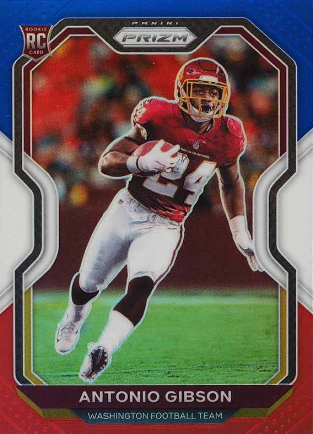 2020 Panini Prizm Antonio Gibson #384 Football Card