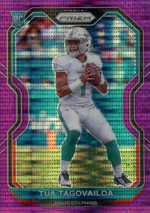 2020 Panini Prizm Tua Tagovailoa #339 Football Card