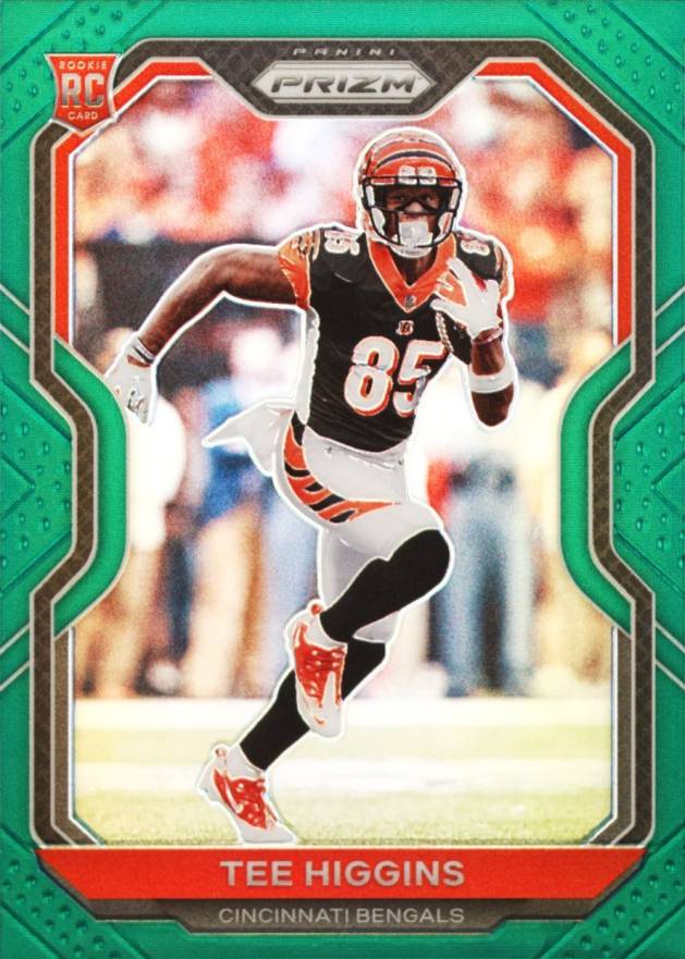 2020 Panini Prizm Tee Higgins #308 Football Card