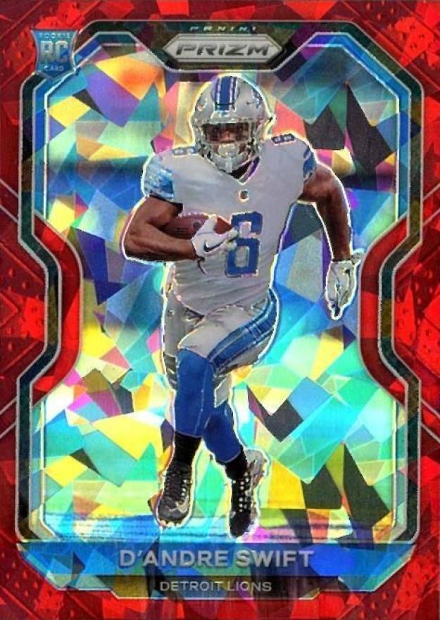 2020 Panini Prizm D'Andre Swift #358 Football Card