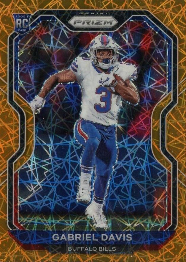 2020 Panini Prizm Gabriel Davis #312 Football Card