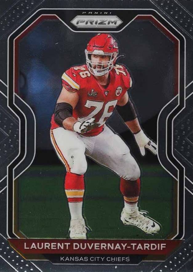 2020 Panini Prizm Laurent Duvernay-Tardif #129 Football Card