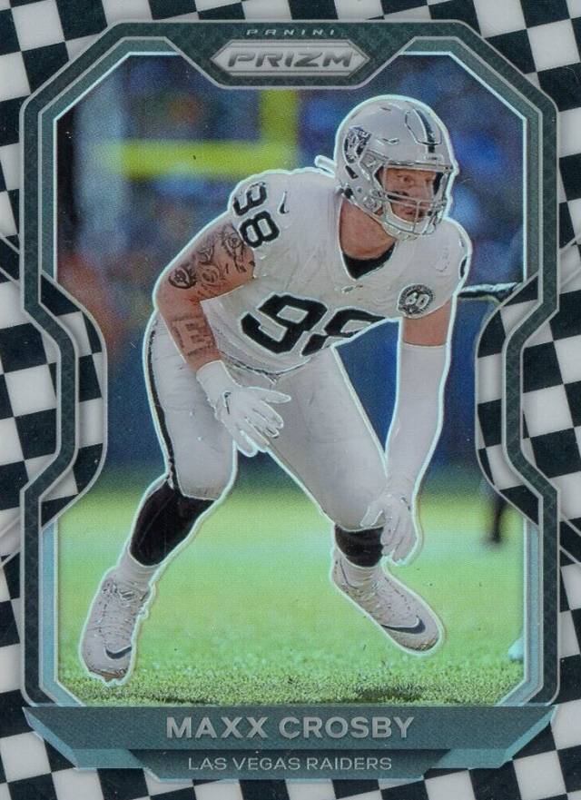 2020 Panini Prizm Maxx Crosby #136 Football Card