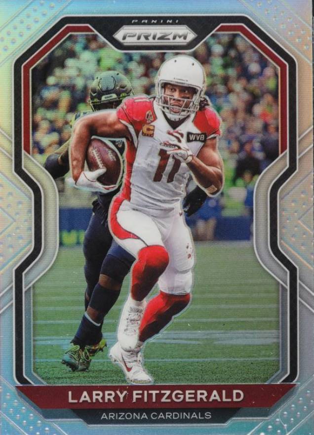 2020 Panini Prizm Larry Fitzgerald #263 Football Card