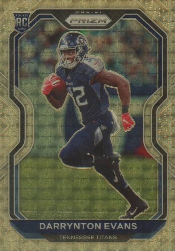 2020 Panini Prizm Darrynton Evans #396 Football Card