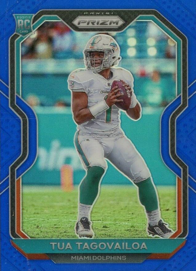 2020 Panini Prizm Tua Tagovailoa #339 Football Card