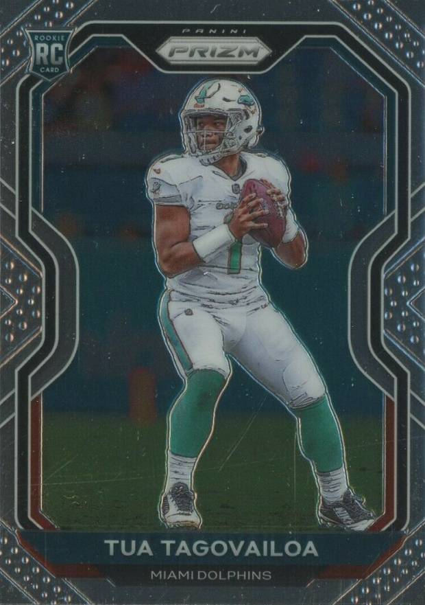 2020 Panini Prizm Tua Tagovailoa #339 Football Card