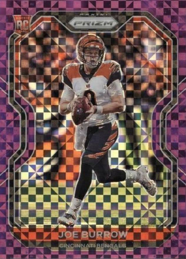 2020 Panini Prizm Joe Burrow #307 Football Card