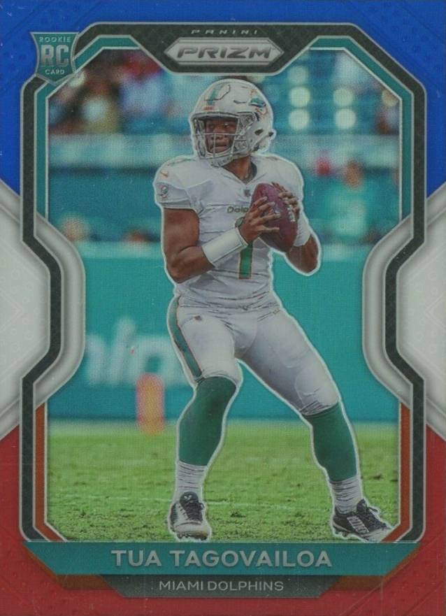 2020 Panini Prizm Tua Tagovailoa #339 Football Card