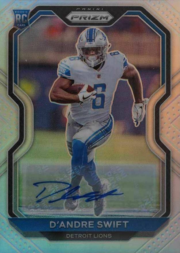 2020 Panini Prizm D'Andre Swift #358 Football Card