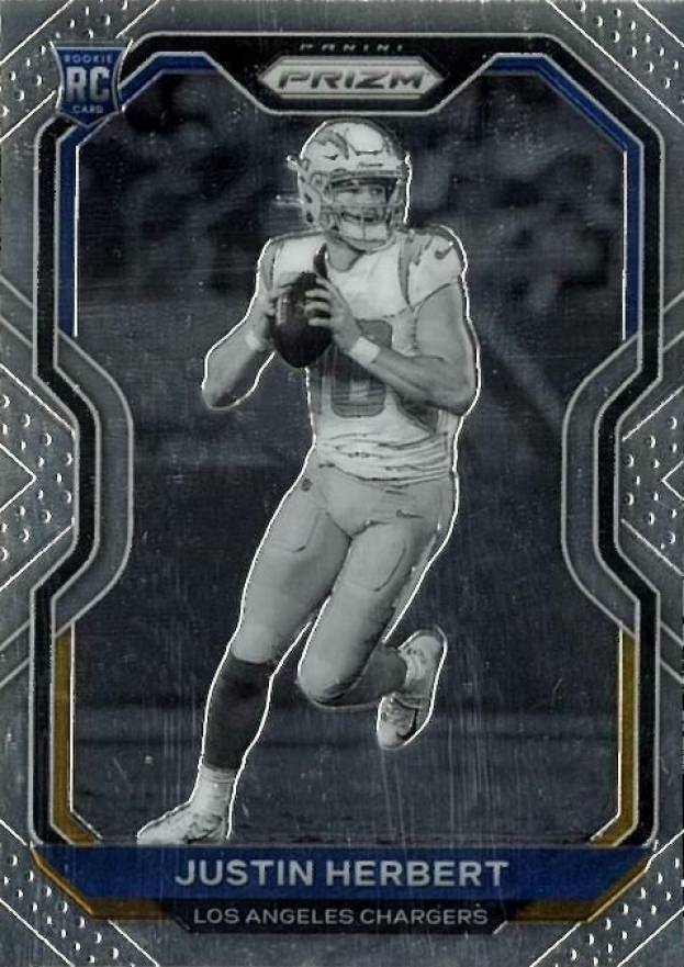 2020 Panini Prizm Justin Herbert #325 Football Card