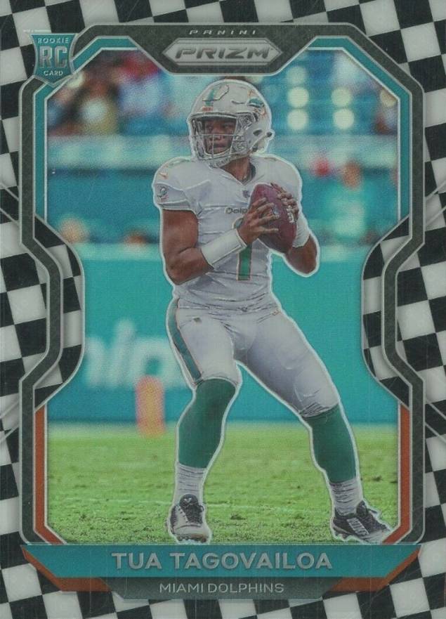 2020 Panini Prizm Tua Tagovailoa #339 Football Card