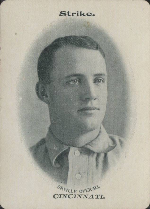 1906 Fan Craze N.L. Orville Overall # Baseball Card