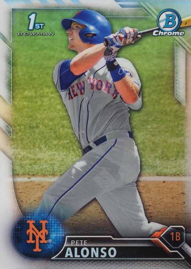 2016 Bowman Draft  Pete Alonso #BDC92 Baseball Card