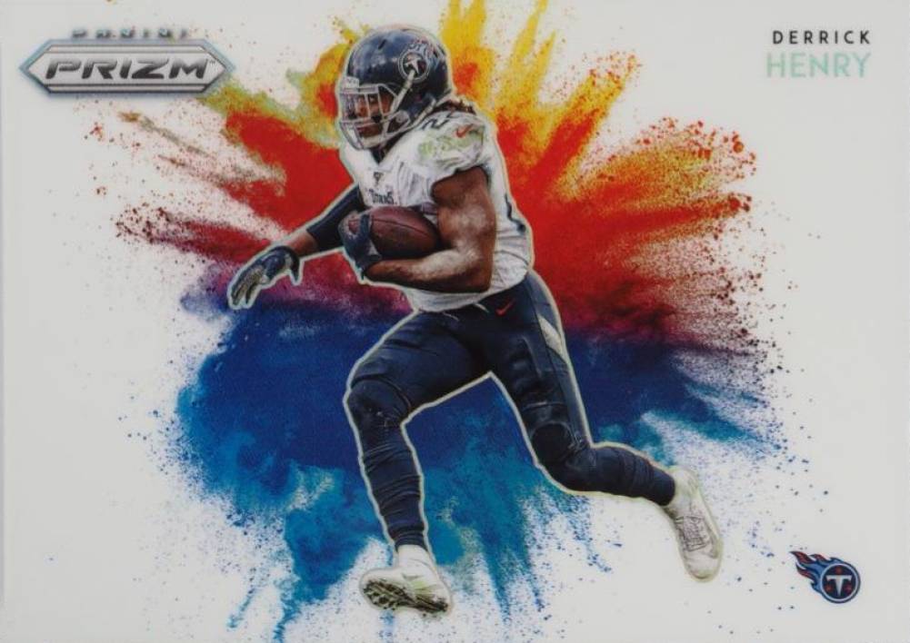 2020 Panini Prizm Color Blast Derrick Henry #5 Football Card