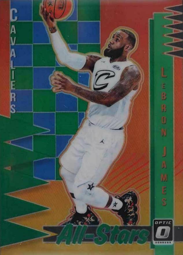 2018 Panini Donruss Optic All-Stars LeBron James #1 Basketball Card