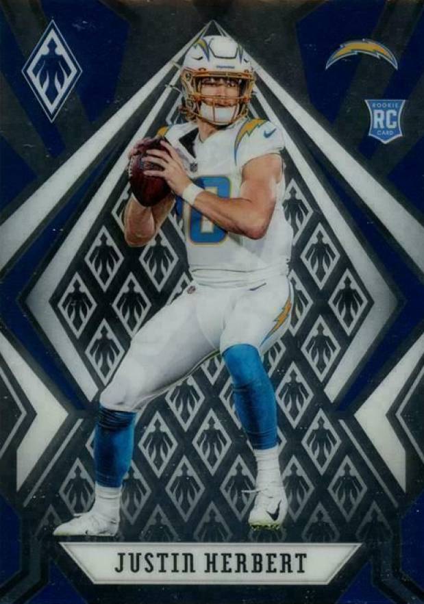 2020 Panini Phoenix Justin Herbert #103 Football Card