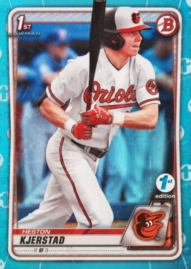 2020 Bowman Draft 1st Edition Heston Kjerstad #BD122 Baseball Card