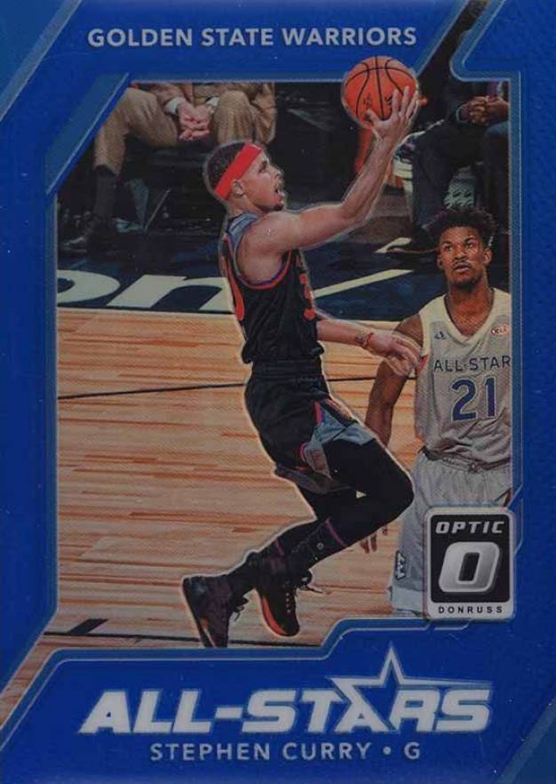 2017 Panini Donruss Optic All-Stars Stephen Curry #1 Basketball Card