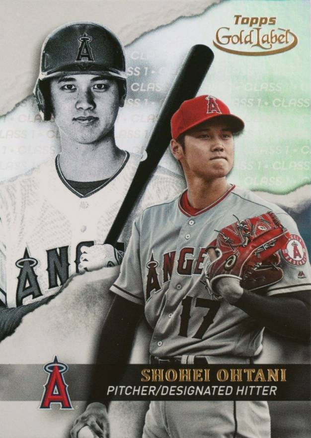 2020 Topps Gold Label  Shohei Ohtani #3 Baseball Card