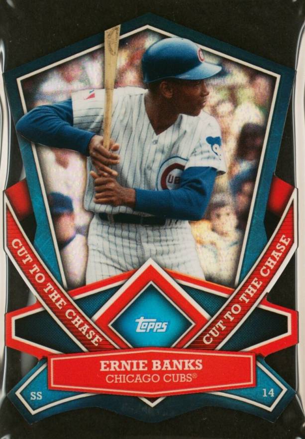 2013 Topps Cut to the Chase Ernie Banks #CTC-34 Baseball Card