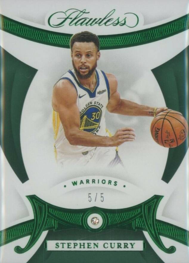 2019 Panini Flawless Stephen Curry #14 Basketball Card