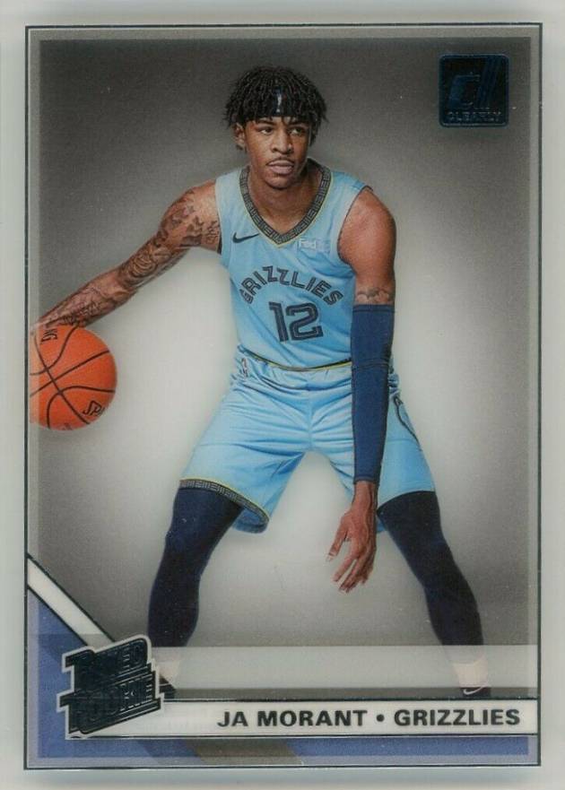 2019 Panini Clearly Donruss Ja Morant #V52 Basketball Card