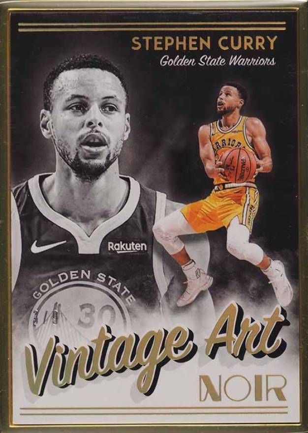 2018 Panini Noir First Off The Line Stephen Curry #294 Basketball Card