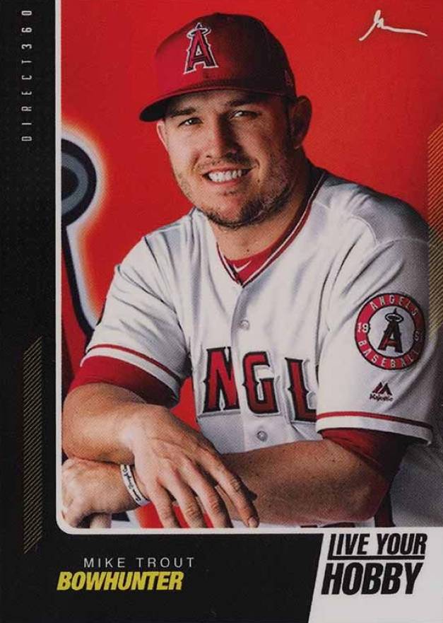 2019 Topps X Gary Vee DIRECT360 Live Your Hobby Mike Trout #H1 Baseball Card