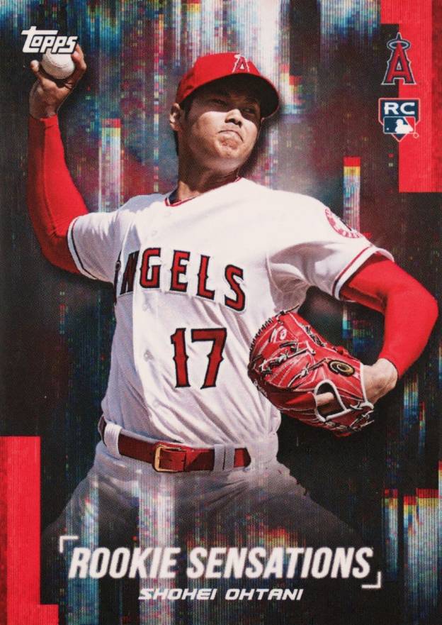 2018 Topps on Demand Rookie Sensations Shohei Ohtani #1 Baseball Card