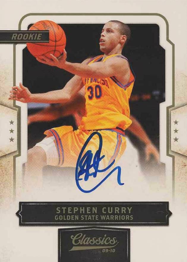 2009 Panini Classics Stephen Curry #166 Basketball Card