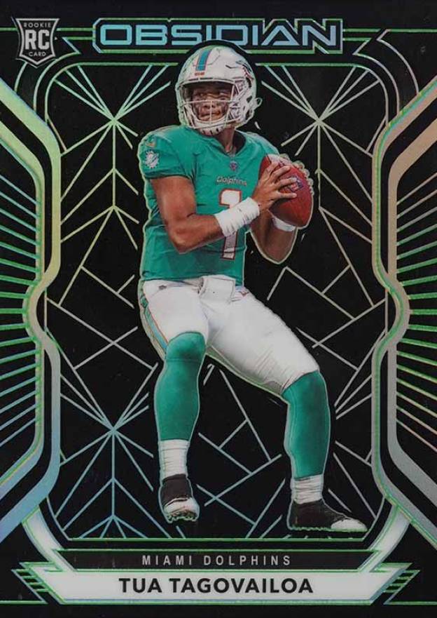 2020 Panini Obsidian Tua Tagovailoa #103 Football Card