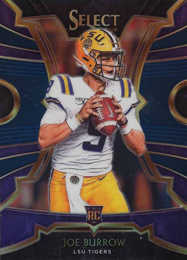 2020 Panini Chronicles Draft Picks Select Joe Burrow #3 Football Card