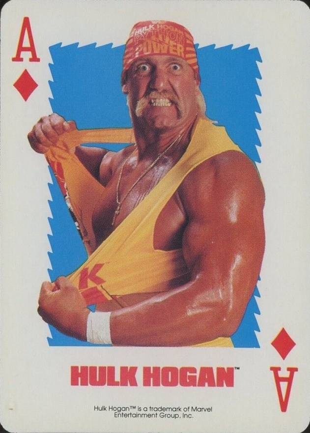 1991 WWF Playing Cards Hulk Hogan # Other Sports Card