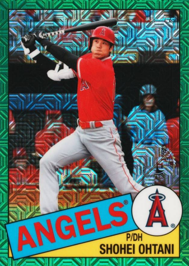 2020 Topps Update Silver Pack 1985 Chrome Promo Shohei Ohtani #CPC7 Baseball Card