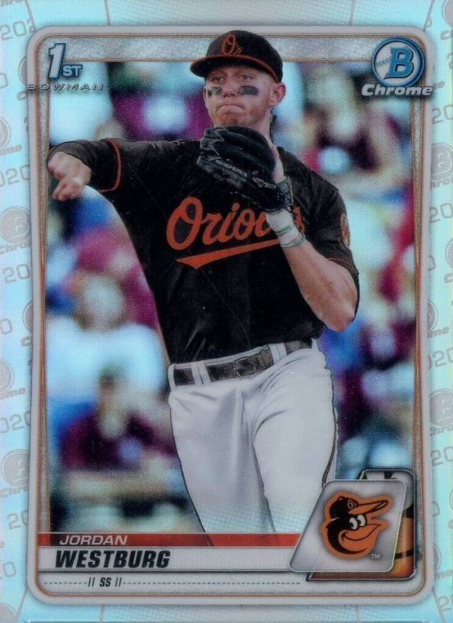 2020 Bowman Draft Jordan Westburg #BD111 Baseball Card