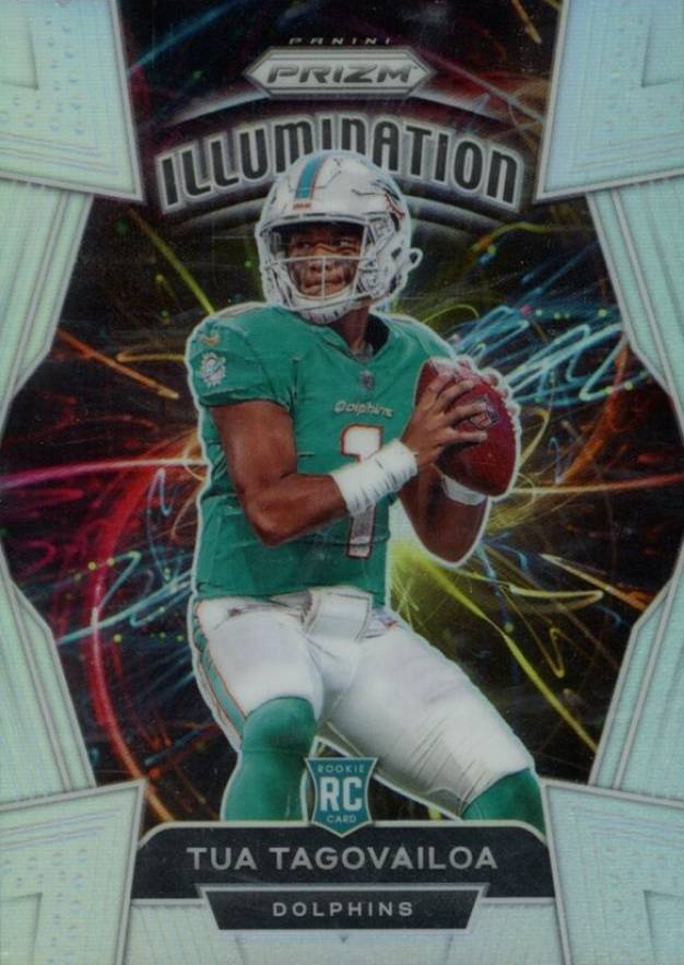 2020 Panini Prizm Illumination Tua Tagovailoa #2 Football Card