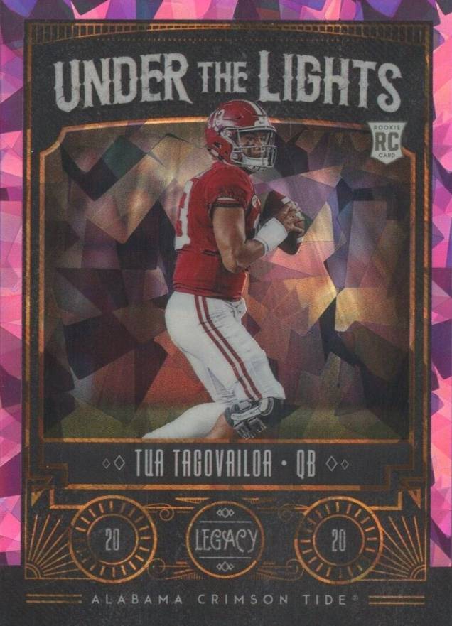 2020 Panini Legacy Under the Lights Tua Tagovailoa #ULTT Football Card