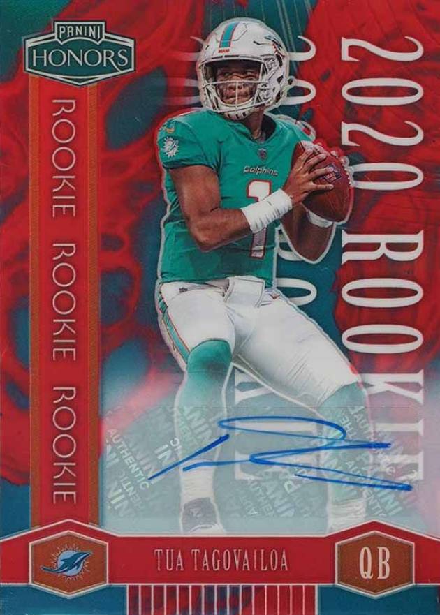 2020 Panini Honors 2004 Rookies Tua Tagovailoa #2 Football Card