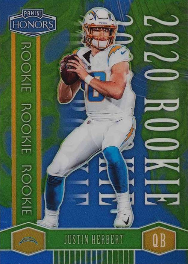 2020 Panini Honors 2004 Rookies Justin Herbert #3 Football Card