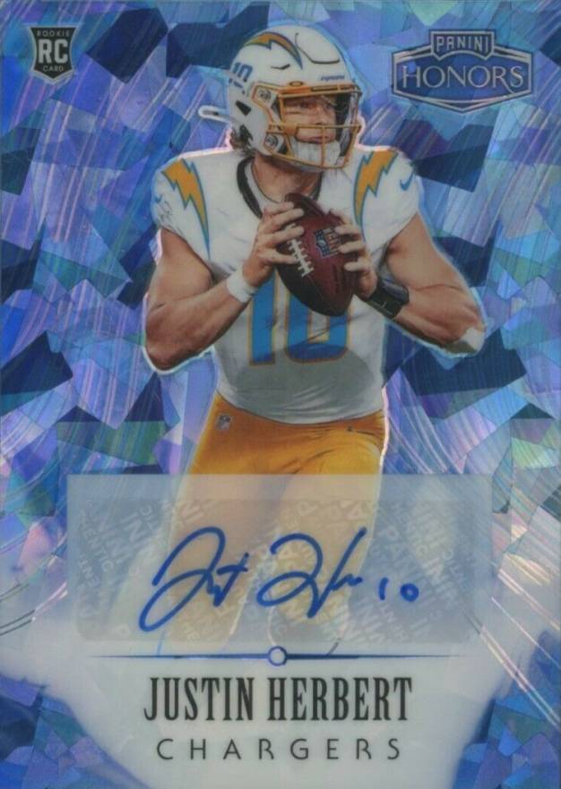 2020 Panini Honors Justin Herbert #24 Football Card