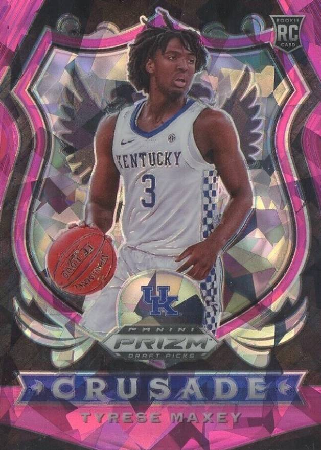 2020 Panini Prizm Draft Picks Tyrese Maxey #94 Basketball Card