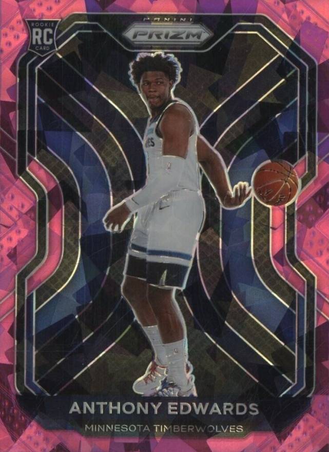 2020 Panini Prizm Anthony Edwards #258 Basketball Card