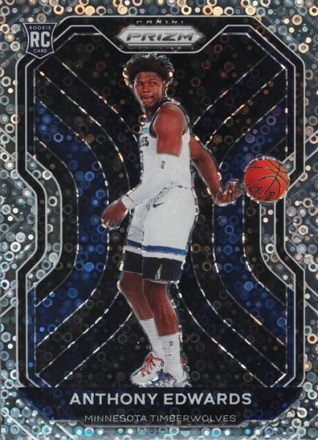 2020 Panini Prizm Anthony Edwards #258 Basketball Card