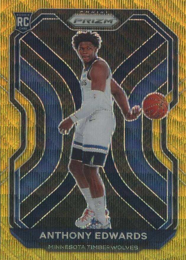 2020 Panini Prizm Anthony Edwards #258 Basketball Card