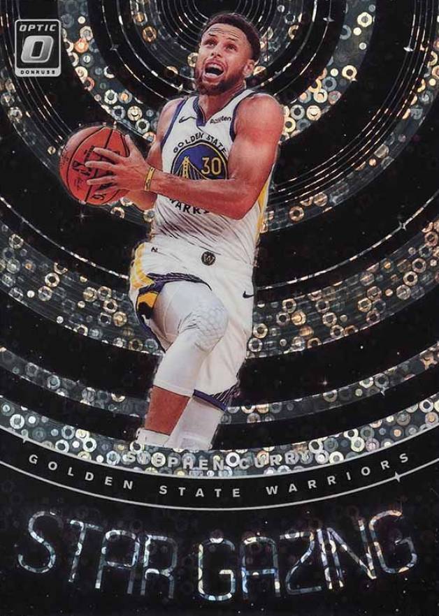 2019 Panini Donruss Optic Star Gazing Stephen Curry #1 Basketball Card