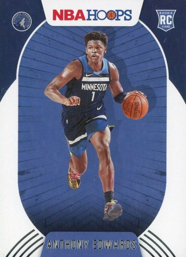 2020 Panini Hoops Anthony Edwards #216 Basketball Card