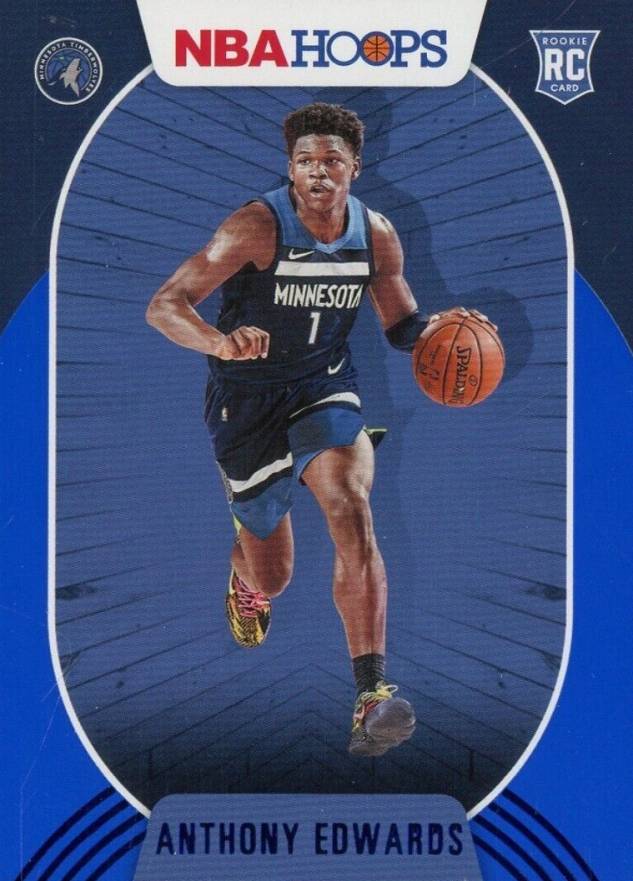 2020 Panini Hoops Anthony Edwards #216 Basketball Card