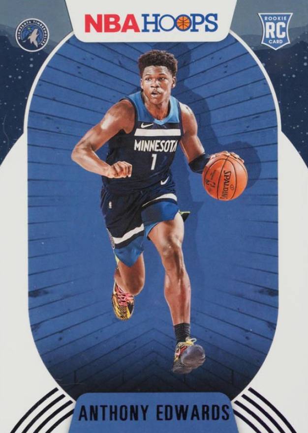 2020 Panini Hoops Anthony Edwards #216 Basketball Card