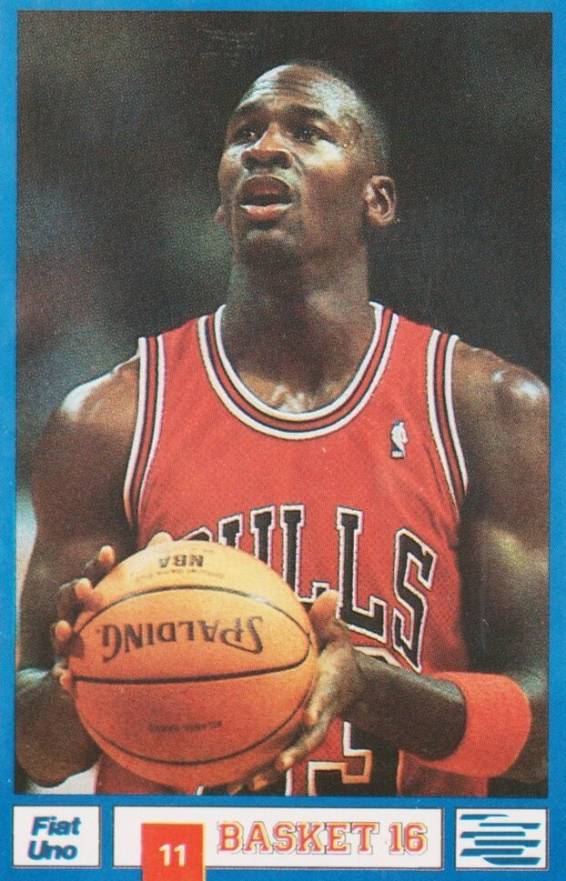 1988 Basket 16 Las Estrellas de La NBA Michael Jordan #11 Basketball Card